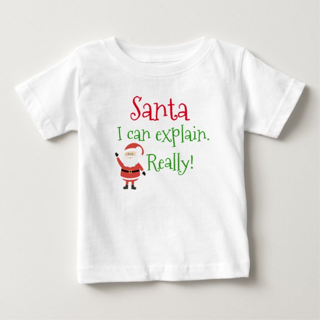 Rolig tröja - "Tomten, jag kan förklara. Verkligen (Framsida)