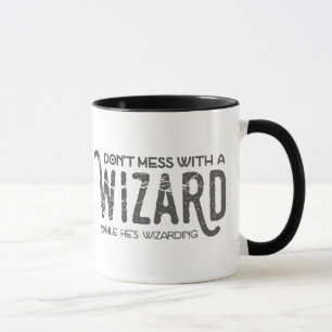 Rolig trollkarlkaffemugg mugg