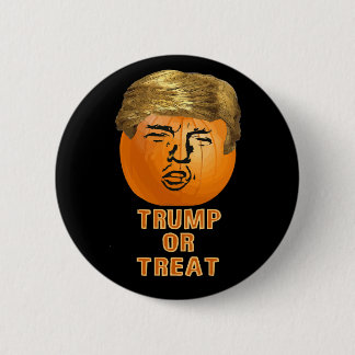 Rolig trumfHalloween Trumpkin pumpa Knapp