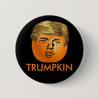 Rolig trumfHalloween Trumpkin pumpa Knapp