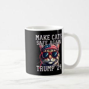 Rolig Trump 24 President Dete Meme Gör Katter Säkr Kaffemugg