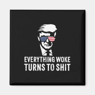Rolig Trump Allting Woke Förvandlas Till Citat Magnet