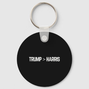 Rolig Trump Är Större Än Harris Rösta Republikansk Nyckelring