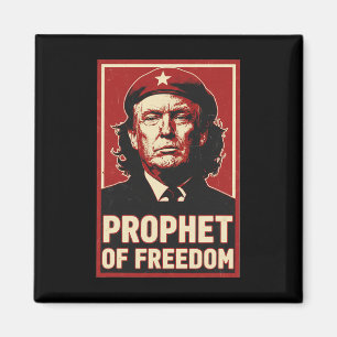 Rolig Trump Che Guevara Profet för frihet älskare Magnet
