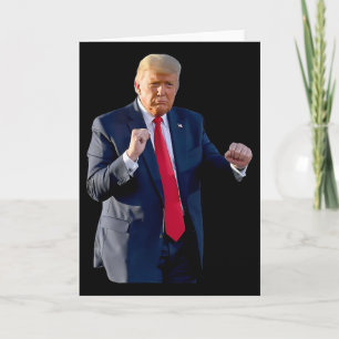 Rolig Trump-dans Dansar Som En Felon Rösta Trump Kort