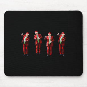 Rolig Trump-dans Tomte Jul Xmas Pyjamas Musmatta