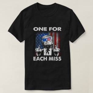 Rolig Trump En För Varje Miss T Shirt