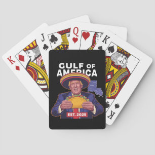 Rolig Trump Golfströmmen Amerika 2025 Trump  Casinokort