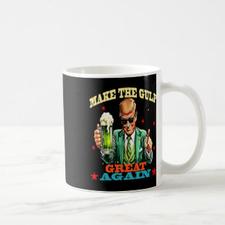 Rolig Trump  Gör Gulfen Stor Igen   Kaffemugg
