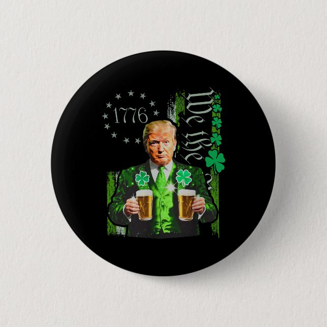 Rolig Trump Gör St Patrick's Day Stor Igen Iris Knapp (Framsida)
