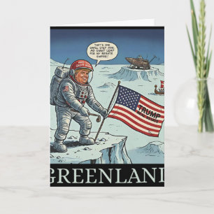 Rolig Trump Grönland Fastigheter Kort