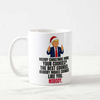 Rolig Trump julpresent till mamma Kaffemugg