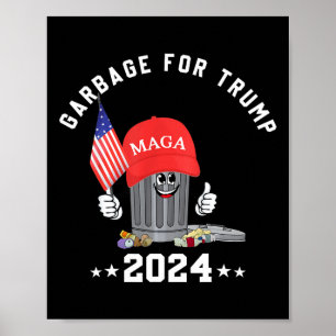 Rolig Trump Mega Garge Burkkartongtecken Ameri Poster