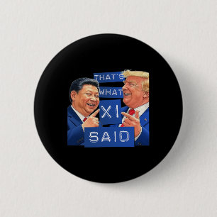 Rolig Trump Och Xi Skrattar Tröja - Det är Vad Hon Knapp
