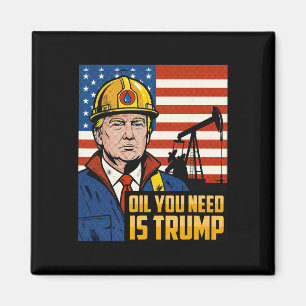 Rolig Trump Olja Du Behöver Är Trump Meme Magnet