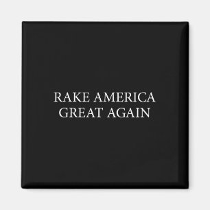 Rolig Trump Rive Amerika Stort Igen Trädgårdsmästa Magnet