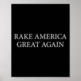 Rolig Trump Rive Amerika Stort Igen Trädgårdsmästa Poster
