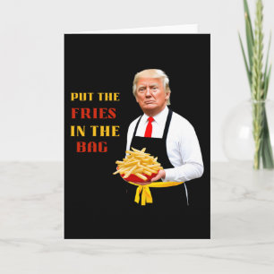 Rolig Trump Snabbmat Sätt Pommes Frites I G 2024 Kort