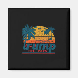 Rolig Trump T-shirt Gulf Of Us America Est 2025 Magnet