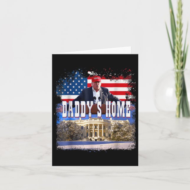 Rolig Trump Ta Amerika Tillbaka  Kort (Framsida)