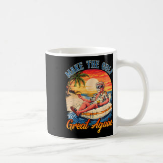 Rolig Trump Tröja Gör Gulfen Stor Trump Mercha Kaffemugg