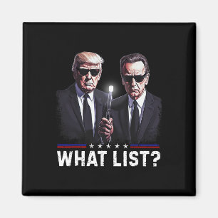 Rolig Trump Vad Lista Magnet