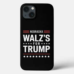 Rolig Trump Vance Walz's För Trump Nebraska