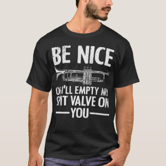 Rolig trumpetdesign för män kvinnor trumpetist Tru T Shirt