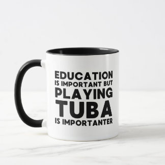 Rolig Tuba-Spelmans Mugg Musiklärare Band Present