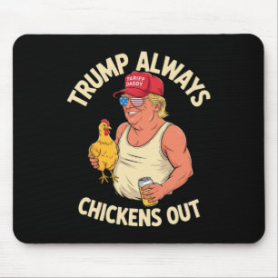 Rolig tull pappa meme skjorta Taco Trump Alltid Ch Musmatta
