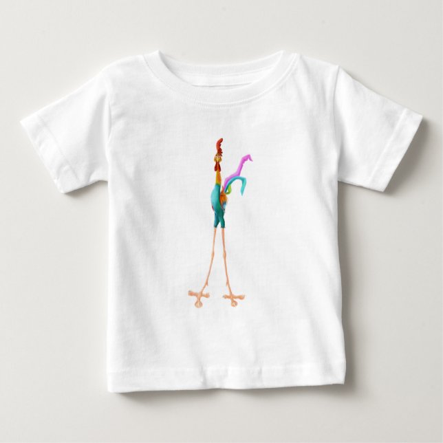 Rolig Tupp Baby T-Shirt (Framsida)