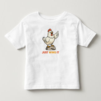 Rolig tupp fjäderfä djur t shirt