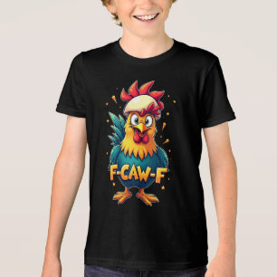 Rolig Tupp Kyckling F-CAW-F Män Kvinnor Meme T Shirt