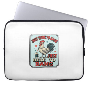 Rolig Tupp Vintage Gravyr T-Shirt Design (2)_1 Laptop Fodral