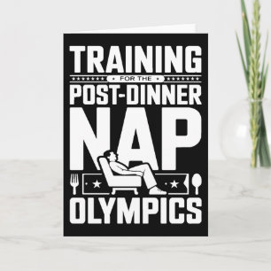 Rolig tupplur för lata människor Tupplur Olympiska Kort