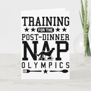 Rolig tupplur för lata människor Tupplur Olympiska Kort