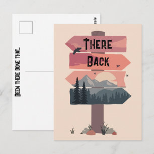 Rolig Tur Och Retur Har Varit Där Gjort Det Semest Vykort