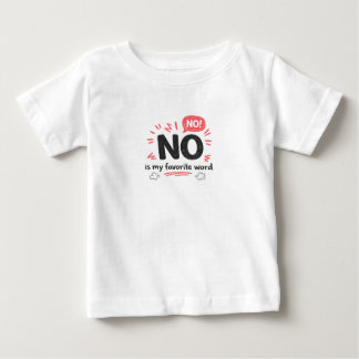 Rolig Tuttroddig NEJ Är Mitt Favoritord T Shirt