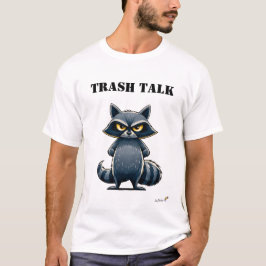 Rolig Tvätt-T-Shirt Med Tvättbjörn T Shirt