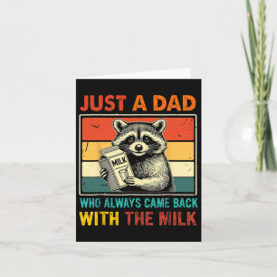 Rolig Tvättbjörn Bara En Pappa Som Alltid Kom Till Kort