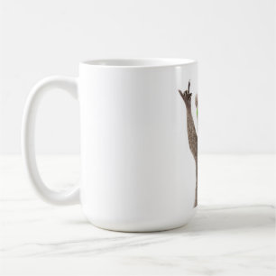 Rolig tvättbjörn kaffemugg