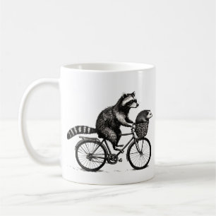 Rolig tvättbjörn & pungråtta meme-tröja - Trendigt Kaffemugg