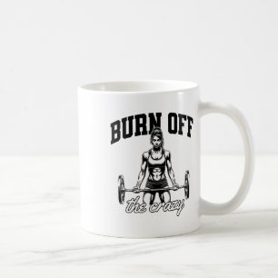 Rolig tyngdlyftning Bodybuilding Kraft Lyftande Sä Kaffemugg