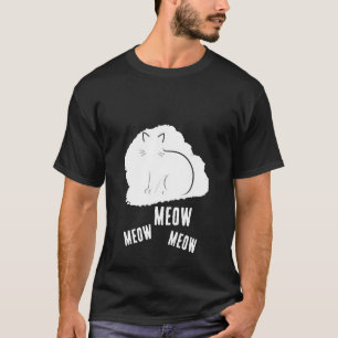 Rolig typografi för husdjur Namn och foto T Shirt