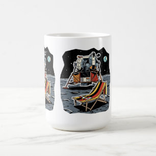 Rolig tysk handduk  kaffemugg