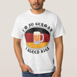 Rolig tysk T-tröja Tee