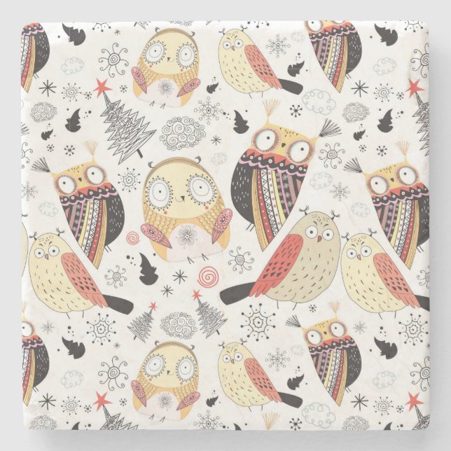 Rolig uggla för struktur stenunderlägg (Framsidan)