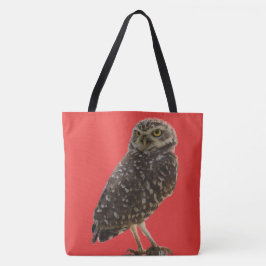 Rolig ugglatoto tygkasse