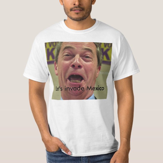 Rolig UKIP-skjorta T Shirt (Framsida)