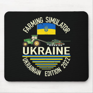 Rolig ukrainsk bonde stjäl tank meme jag står wi musmatta
